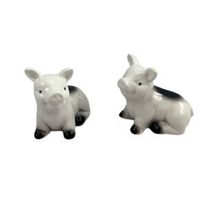Ceramic Piggy Salt & Pepper Shakers